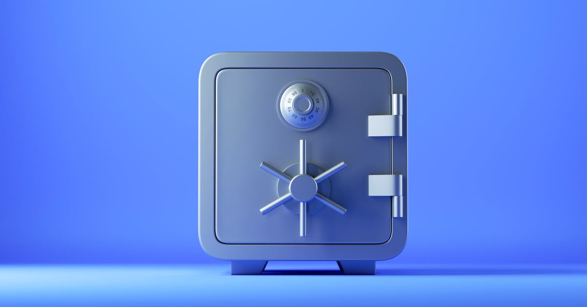 Image of a safe 