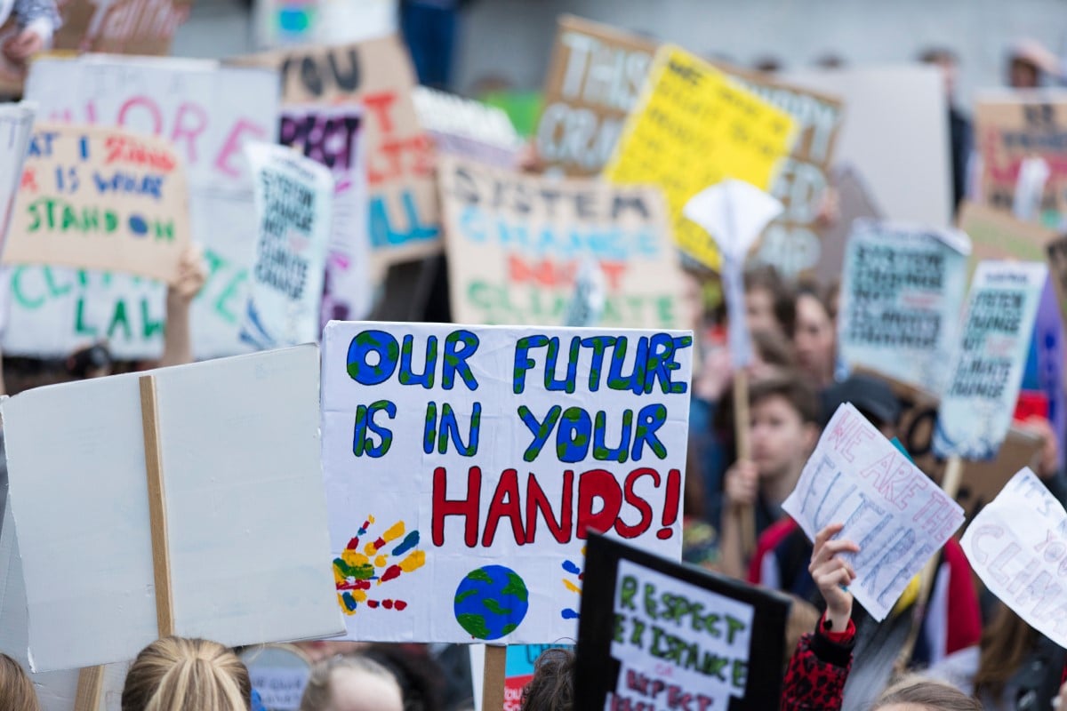 Young climate activists